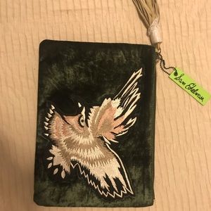 San Edelman clutch velvet